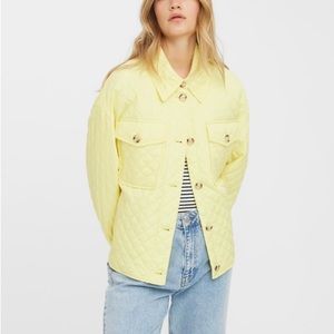 Vero Moda Lemon Quilted Jacket